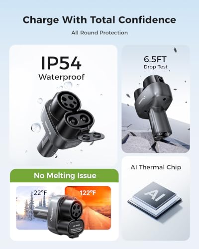 2in1 CCS & J1772 to NACS Adapter