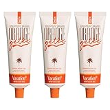 Vacation Orange Gelée SPF 30 Sunscreen Gel, Hydrating Balm-to-Oil Sunscreen, Mineral-Oil Free, Water-Resistant, Travel Size, 3.12 Oz. (Pack of 3)