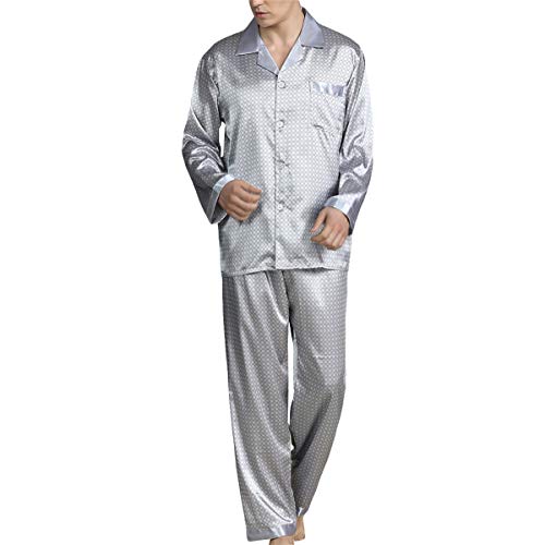satin pyjama herren