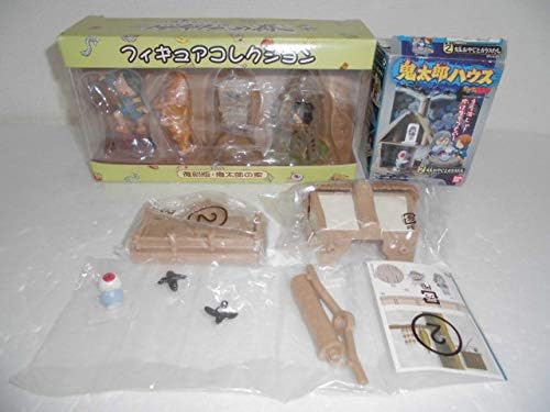 Amazon 妖怪舎 水木しげるのゲゲゲの森 フィギュアコレクション 復刻版 鬼太郎の家 バンダイ 鬼太郎ハウス 2 目玉おやじとカラスたち フィギュア ドール 通販