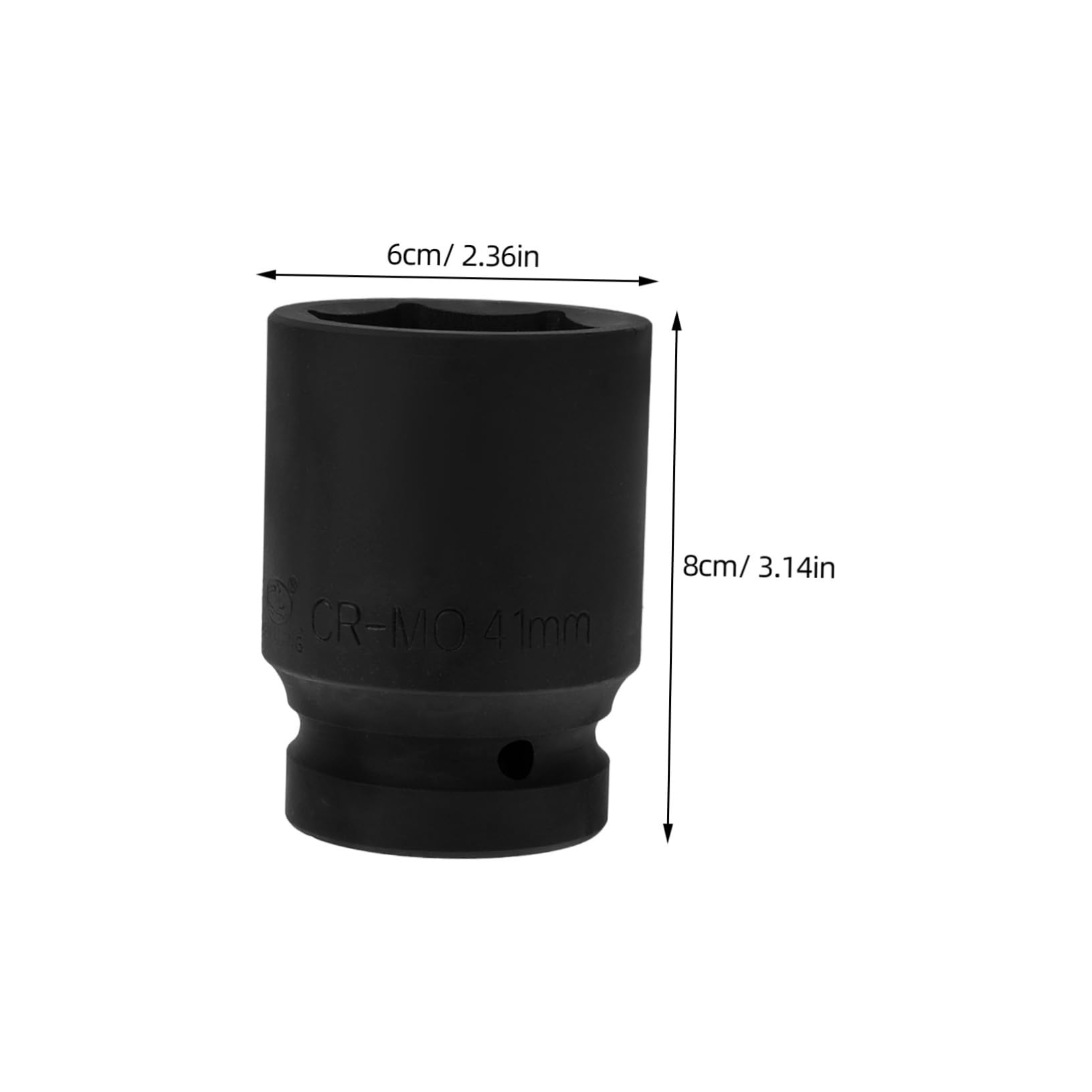 PRETYZOOM Chiave Bussola Pneumatico 1 Pollice in Acciaio Cromo-molibdeno, Design Doppia Testa 6 Punti Resistente alla Deformazione per Riparazione Auto