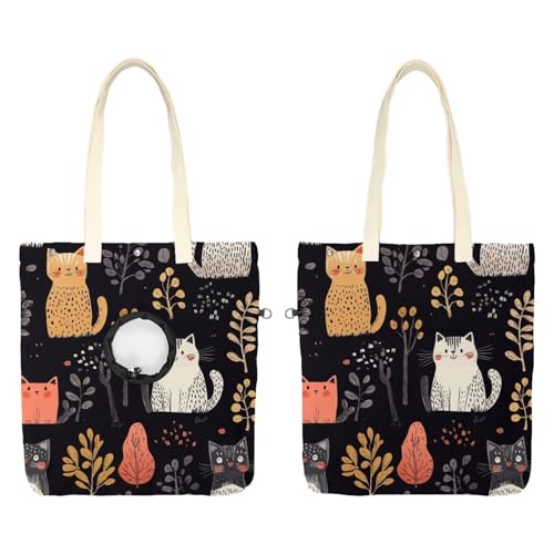 Sac de transport pour chat confortable et petit animal domestique