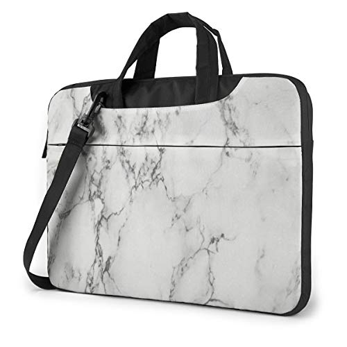 マーブル PCケース ノートパソコンバッグ ラップトップ 保護ケース PCバッグ 衝撃吸収 軽量 ビジネスバッグ ハンドルバッグ ブリーフケース 手提げバッグ 取っ手付き 斜め掛けバッグ 13/14/15.6インチ