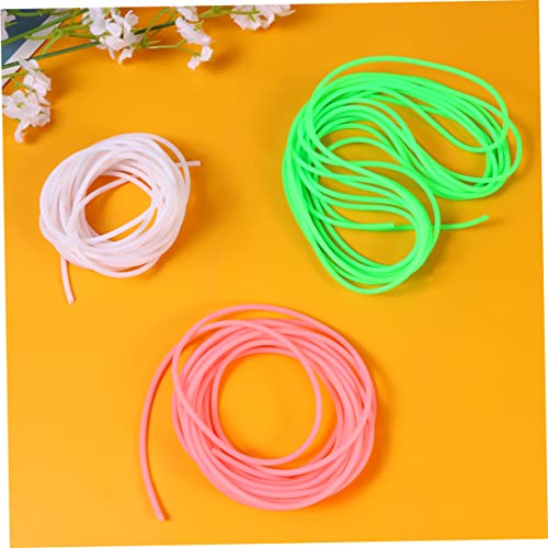Corde en silicone pour bracelet élastique UKCOCO | 3 ensembles de cordon