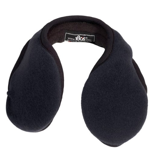 180s Stretch Tech Fleece Ear Warmer - BLACK - One Size 180s