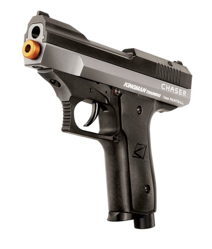 Kingman Training Chaser 11mm Paintball Pistol Gun - Silver