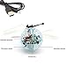 Produktbild POAO RC Fliegender Ball,Mini Flugzeug-Hubschruber,Infrarot Induktionshubschrauber Ball Spielzeug (Disco Lichter)
