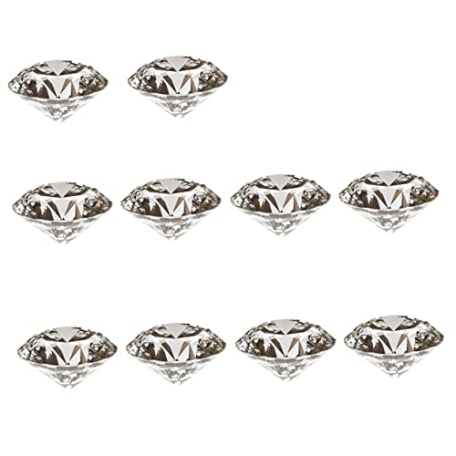 Gemas de vidrio transparentes para rellenar jarrones y centros de mesa 2