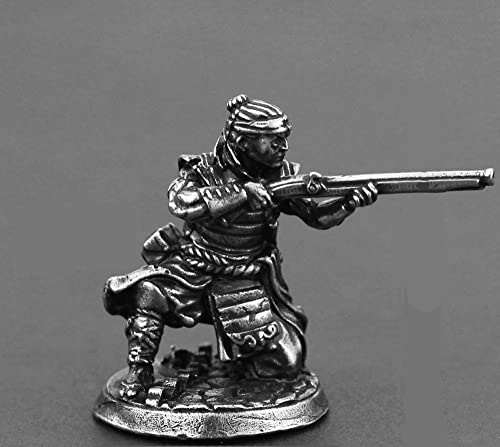 Modèle de samouraï en alliage guerrier pour jeux de table japonais