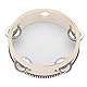 Musfunny Tamburin 15 cm Hand Trommel Tambourine Holz Schlagzeugglocke Birke Metallschellen Percussion Musikinstrument für KTV, Party, Spiele (15 cm, 6 Zoll)