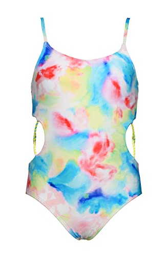 Image of Hobie Girls Cutout One Piece Swimsuit