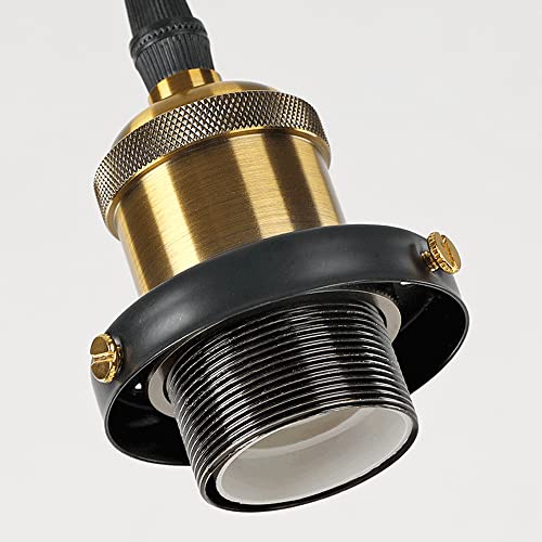 Lampe suspendue de style industriel pour éclairage de table restaurant
