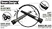 Jump Rope for Cross Fit :: Skipping Rope for WOD :: Speed Skip Rope Training :: Adjustable Jumping Rope for Cardio Fitness & Exercise :: Includes 2 Instructional eBooks and Workout Video
