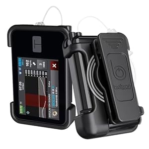 BELTRON Belt Clip for Tandem t:Slim X2 Pump (Strong & Durable Rotating Clip Case for Tandem Diabetes Care TSlim X2 Insulin Pump) – Black