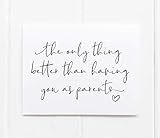 Pregnancy Reveal for Parents, Baby Announcements Gifts for Family, We're Having a Baby Cards, Promot