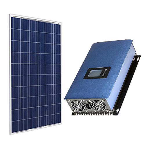 Kit solar autoconsumo 1000 W/5000 W Day Inverter injection network Zero Dumping