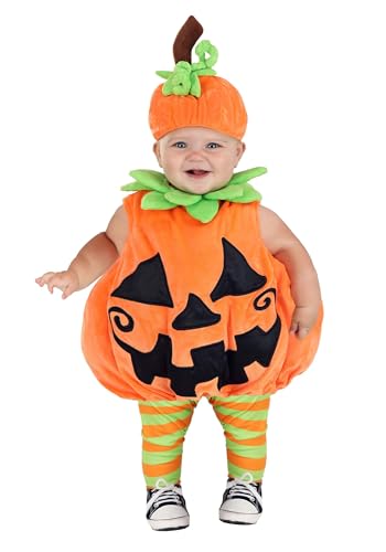 Disfraz Para Bebés Calabaza Halloween 0-3 Meses