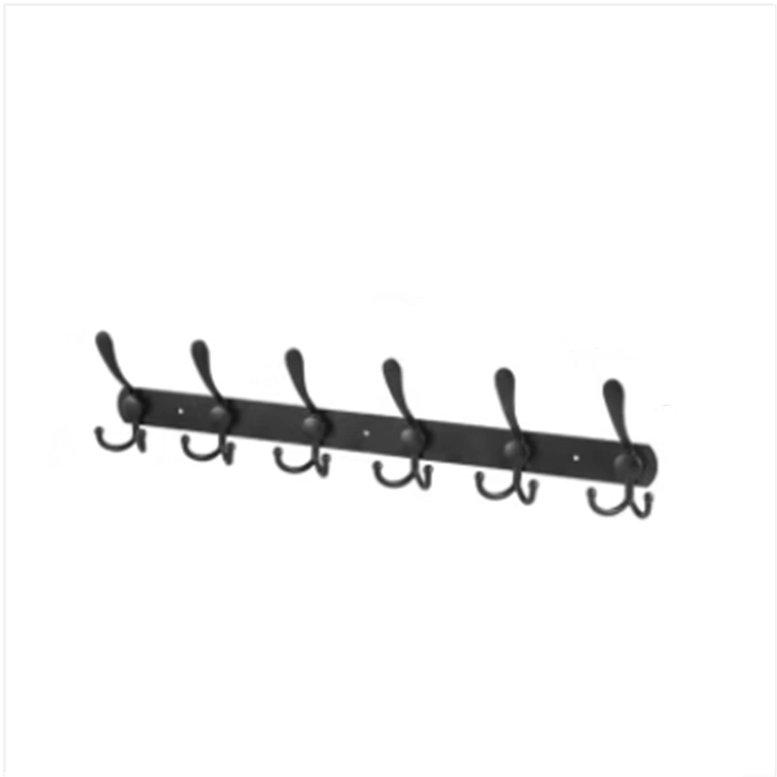 Dumralbqe Noir Bathroom Hooks Punch-Free Bathroom Hook Space Aluminum Clothes For Home Use