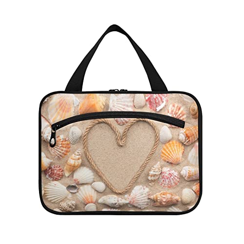 Herzförmige Make-up-Tasche Von Aaly Beauty – Rosa, Transparente Abdeckung, Großes Fassungsvermögen Für Volles Make-up