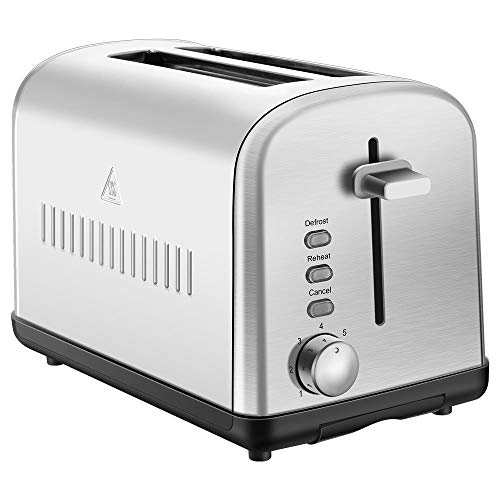 2-Slice Toaster, Home Gizmo Cool Touch Toasters with 2 Extra-Wide Slots