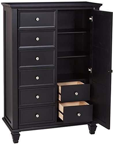 Coaster Home Furnishings Sandy Beach Man's Chest Black #TOP2