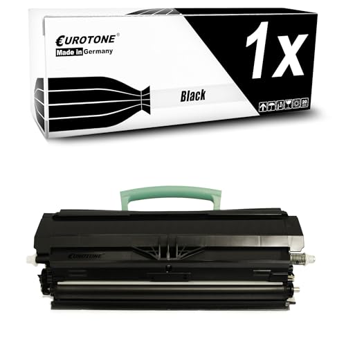 Toner compatible Lexmark E260 Eurotone haute precision remplaçant 00E260A11E