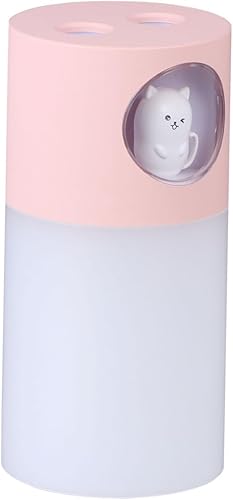 Miniatura 1 de Zerodeko Mini humidificador con humidificador de aire 9.1 fl oz portátil con luz y temporizador para viajes y hogar