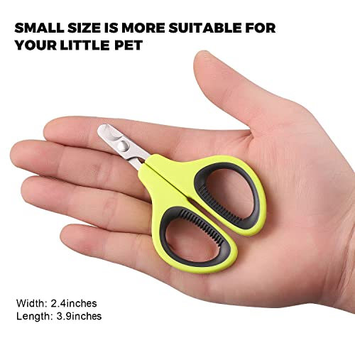 Jazzznap Cat Nail Clippers, Professional Claw Trimmer & Pet Nail Clippers For Cat, Puppies, Birds And Bunny Etc, Good Design With Non-Slip Handle #TOP3