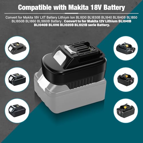Adaptateur Makita 18V en 12V résout le manque de batterie