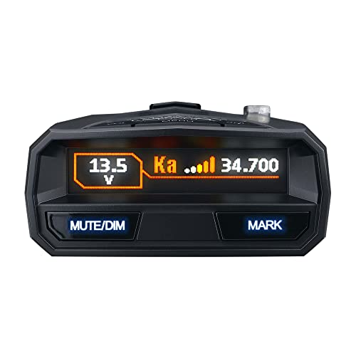 Uniden R4 Extreme Long-Range Laser/Radar Detector, Record Shattering Performance, Built-In Gps W/Auto Mute Memory, Voice Alerts, Red Light & Speed Camera Alerts, Multi-Color Oled Display (Renewed) #TOP4