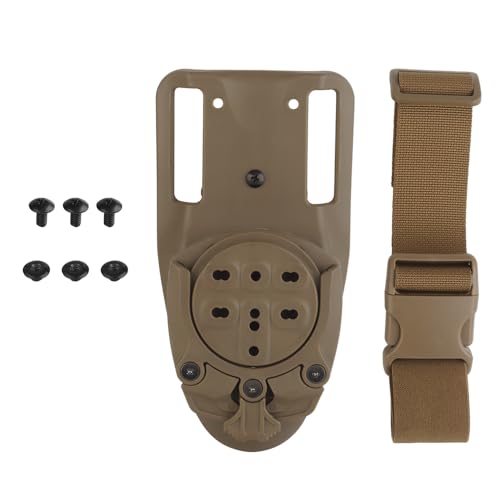 Leg Panel Adapter 360 Degree Adjustable Angle Drop Leg Platform Adapter with Loop Strap for Gun Holster