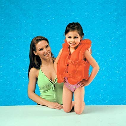 PRISMAXIC Inflatable Kiddie Swim Pool Water Float Ring Cruiser Red Fire Engine Shape Tube Boat for Kids - 29" x 23" (JEKET) 4