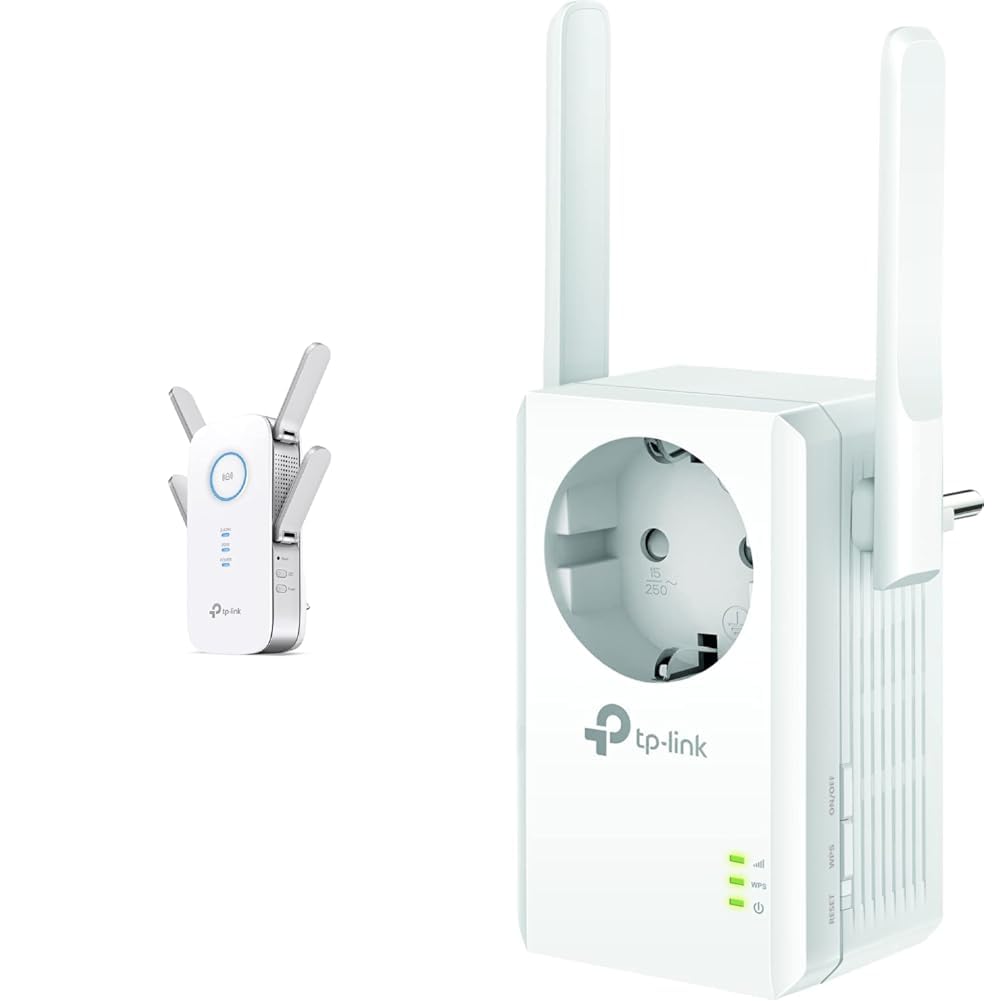 TP-Link RE655 WLAN Verstärker Repeater AC2600 & TL-WA860RE WLAN Repeater mit Steckdose