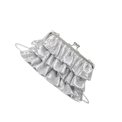 Sac de soirée élégant avec finitions soignées et chaîne robuste