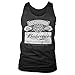 Produktbild Budweiser Offizielles Lizenzprodukt Washed Logo Herren Tank Top Weste (Schwarz), L