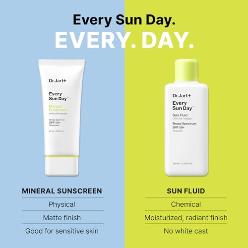 Dr.Jart+ Every Sun Day Mineral Korean Sunscreen SPF 50+ for Face with Zinc Oxide | Korean Skin Care | Travel Size, 1.69 Fl Oz - Image 5