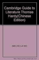 Cambridge Guide to Literature Thomas Hardy 7810469827 Book Cover