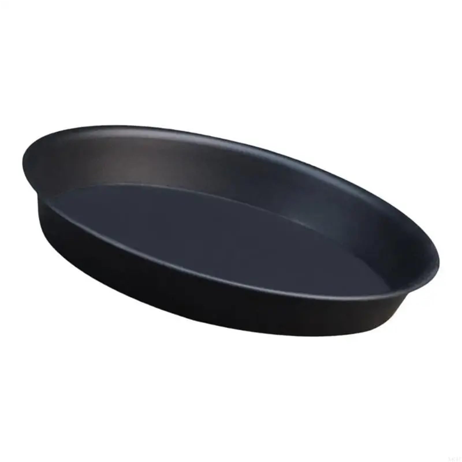 Bandejas de Goteo plástico for Plantas, platillos Negros for Flores, Accesorios plantación for balcón, Sala Estar y Uso en Oficina, 3 uds., 13,6 Pulgadas para Plantas