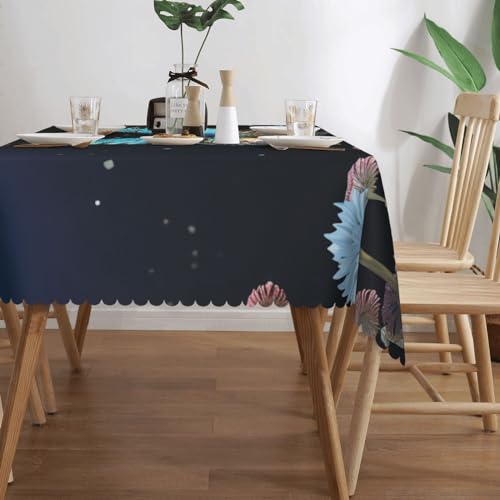 Nappe rectangulaire imperméable et lavable en machine 137x183cm - 3