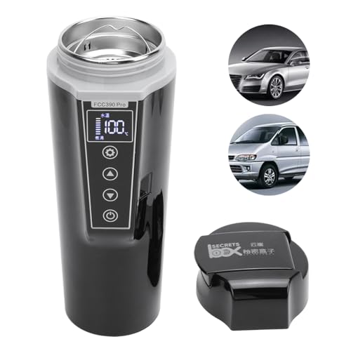 Hervidor eléctrico portátil para auto 12V 500ml miniatura 6
