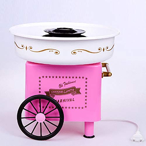 (Shipping from US!) Nostalgia Vintage Hard and Sugar Free Countertop Cotton Candy Maker,Cotton Candy Machine,Cotton Candy Machine Fashion Mini Cotton Candy Machine (HT)