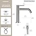 Wasserhahn Bad Chrom Waschtischarmatur Waschbecken: EVERSTEIN mit Pop-Up Ablaufgarnitur Ventil Armaturen Messing Einhebelmischer Armatur Badezimmer Waschtischarmaturen Waschbeckenarmatur Misch