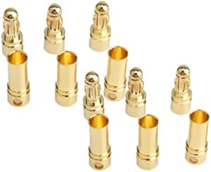 Vktech Gold-Plated Bullet Connector (3.5 mm 40pcs)