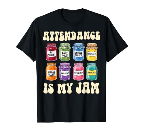 Attendance is My Jam T-Shirt, Men, Black, 3X-Large