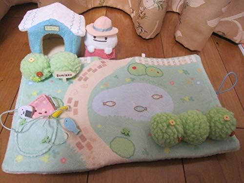 Amazon 激レア ロフト限定 すみっコぐらし すみっコハウスの庭 おばけ てのりぬいぐるみ ハウス おにぎり ふろしき ざっそう ぬいぐるみ絵本 ぬいぐるみ おもちゃ