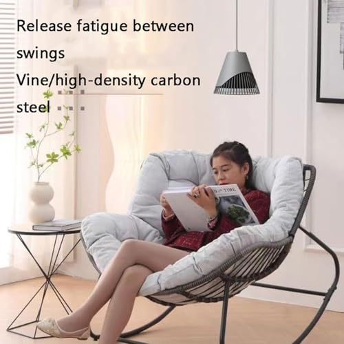 Fauteuil à bascule respirant avec support ergonomique complet