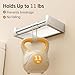 KES Toilet Paper Holder Bathroom Tissue Paper Roll Holder Spring Loaded Stainless Steel Brushed Finish, A23075-2