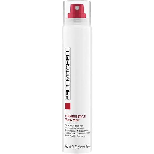 Paul Mitchell Spray Wax, Pliable Texture, Satin Finish, For All Hair Types Especially Fine to Medium