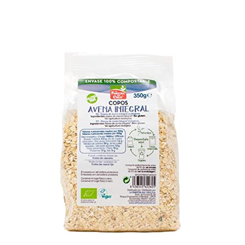 La Finestra sul Cielo Copos de Avena, Ecológicos, sin Gluten, 350g