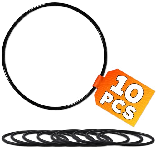10 Pcs Black Rubber Bracelets 80s – Silicone Jelly Bracelets 80's Adult Size 2.3